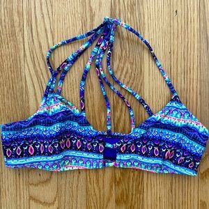LA Hearts Strappy Back Bikini Top - Medium